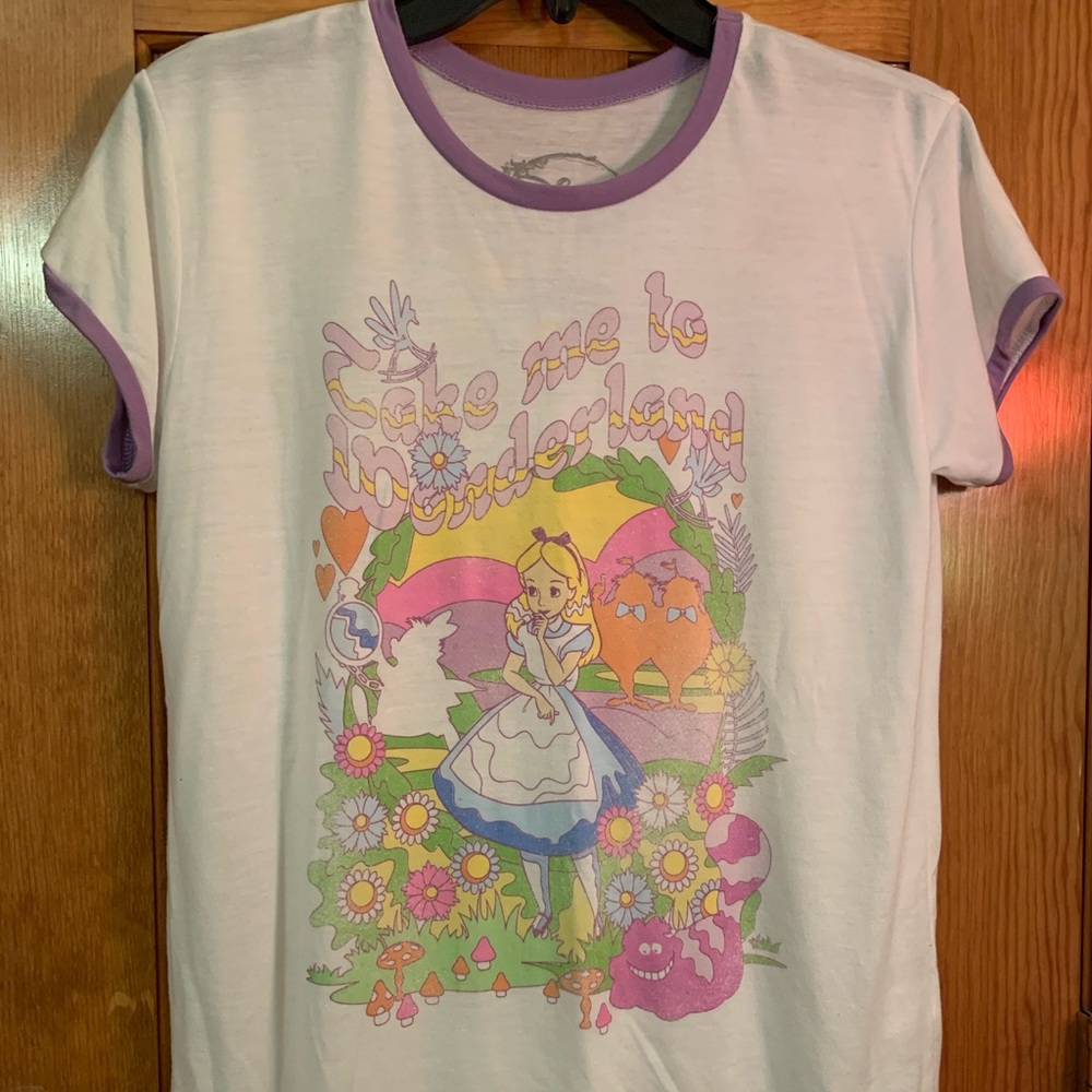 NWOT Alice in Wonderland Tee